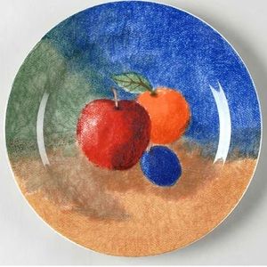 Epoch Collection Dinner Plate Still Life E118  Pattern  10.5”